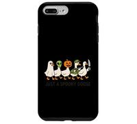 Spooky Goose Gang Halloween, Geese Walking Scary Funny Case for iPhone 7 Plus/8 Plus