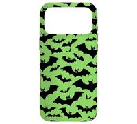 Spooky Green Bats Case for iPhone 17 Pro Max