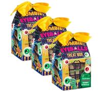 Spooky Gummy House 110g x Pack of 3 - Zombie Eyeballs - Filled With Gruesome Gummy Fangs is a Terrific Treat This Halloween - Perfect for Trick-or-treaters