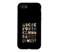 Spooky Halloween Alphabet Abc Teacher Kids Monster Case for iPhone SE (2020) / 7/8