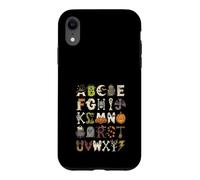 Spooky Halloween Alphabet Abc Teacher Kids Monster Case for iPhone XR