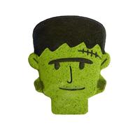 Spooky Halloween Bath Fizzer - Mummy, Pumpkin, Frankenstein Designs, Festive Self-Care, Relaxing Bath Bomb (Frankenstein)