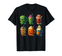 Spooky Halloween Coffee Drinks Cute Scary Mug T-Shirt