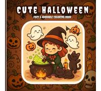 Spooky Halloween Coloring Book for Adults and Teens!: Cozy autumn moments