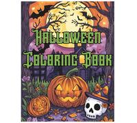 Spooky Halloween Coloring Book for Kids Ages 3-10: 30 Fun & Easy Designs with Ghosts, Pumpkins, Monsters & Candy!: Creative Halloween Activity Book ... Illustrations for Endless Coloring Fun