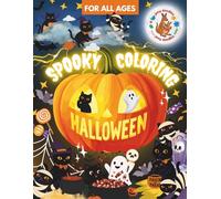 Spooky Halloween Coloring Book for Kids: Cute Halloween Activity Book, Halloween Themed Colouring Pages, with Black Cats, Ghosts, Witches inside, ... & Goodie Bag (Creative Coloring Books!)