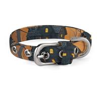 Spooky Halloween Dog Collar, Soft Comfortable Pet Collar for Small & Medium Dogs, Adjustable Durable Cat Collars for Puppies