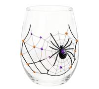 Spooky Halloween Glass - 420ml Vintage Ghost Pumpkin Drinkware Cup