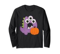 Spooky Halloween Monster Dino Fun Long Sleeve T-Shirt