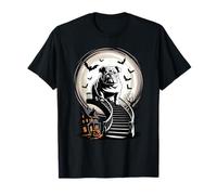 Spooky Halloween Moon English Bulldog Bulldogs T-Shirt