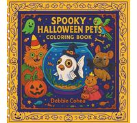 Spooky Halloween Pets: coloring book