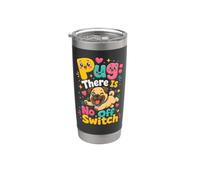 Spooky Halloween Pug There is No Off Switch Stainless Steel Insulated Tumbler