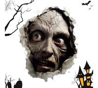 Spooky Halloween Wall Stickers Breaking the Wall Creepy Decals