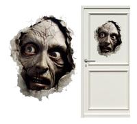 Spooky Halloween Wall Stickers Breaking the Wall Scary Decals