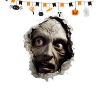 Spooky Halloween Wall Stickers Breaking the Wall Scary Decals