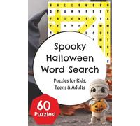 Spooky Halloween Word Search: Puzzles for Kids, Teens & Adults with Fun Facts!