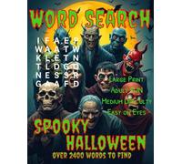 Spooky Halloween: Wordsearch: Over 2400 Words to Find (Seasons and Holidays)