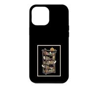Spooky Haunted Library Bookcase Cute Ghost Book Lover Reader Case for iPhone 12 Pro Max