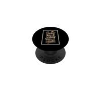 Spooky Haunted Library Bookcase Cute Ghost Book Lover Reader PopSockets Adhesive PopGrip