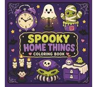 Spooky Home Things: A Bold and Easy Coloring Book