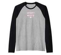 Spooky Hottie - Goth Gifts for Girlfriend or Wife Raglan Baseball Tee