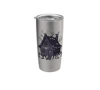 Spooky House Horror Graphic Design Stainless Steel Insulated Tumbler