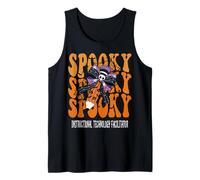 Spooky Instructional Technology Facilitator Halloween School Tank Top