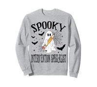 Spooky Intervention Specialist Halloween School Sweatshirt