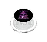 Spooky Is My Favorite Season Purple Halloween Mushroom PopSockets PopGrip for MagSafe