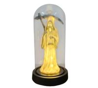 Spooky LED Ghost Dome Light 21cm, Battery Powered Desk Lamp