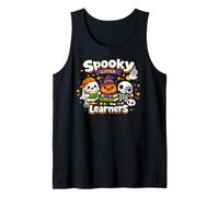 Spooky Little Learners Classroom Friends Design Tank Top