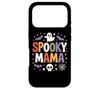 Spooky Mama Halloween Season Women Moms Ghosts Bats Stars Case for iPhone 17 Pro