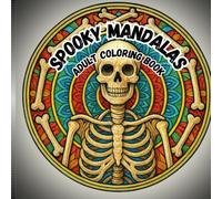 Spooky Mandalas: Adult Coloring Book