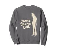 Spooky Mom Burnt Out Tired Moms Club Sweatshirt