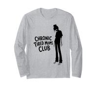 Spooky Mom Chronic Tired Moms Club Long Sleeve T-Shirt