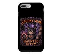 Spooky Mom of a Haunted Kitty Black Cat Halloween Case for iPhone 7 Plus/8 Plus