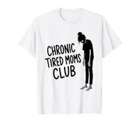 Spooky Mom Tired Moms Club T-Shirt