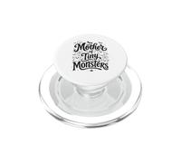 Spooky Mother of Tiny Monsters Funny Halloween Ghost Mom PopSockets PopGrip for MagSafe