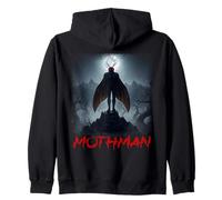 Spooky Mothman Cryptid from WVa Zip Hoodie