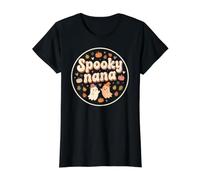 Spooky Nana Halloween Fall Autumn Season Cute Ghosts Pumpkin Value Graphic T-Shirt