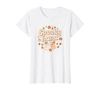 Spooky Nana Halloween Fall Autumn Season Cute Ghosts Pumpkin Value Graphic T-Shirt