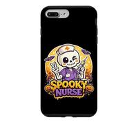 Spooky Nurse Cute Skeleton Nurse Halloween Humor Case for iPhone 7 Plus/8 Plus