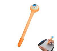 Spooky Pens - Markers with Eyeball Design,Glows in the Dark Cute Halloween Pen - for Classroom School Home Art Drawing Journaling Crafts