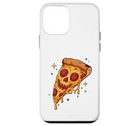 Spooky Pepperoni Pizza Skull Halloween Graphic Fall Case for iPhone 12 mini