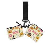 Spooky Phantom Cowboy Cute Halloween Boo Retro Western Women's Coin Wallet