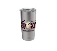 Spooky Physical Therapist Halloween Ghost Fun Stainless Steel Insulated Tumbler