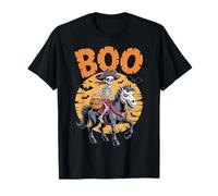 Spooky Pony Costume on Boo Pony Halloween T-Shirt