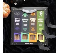 Spooky Scented Halloween Incense Stick Gift Set - Halloween-Themed Fragrances - Perfect for Creating Eerie Atmosphere - Ideal for Halloween Lovers & Parties