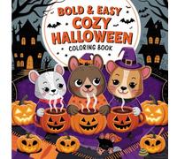 Spooky Season Coloring Book: Fun Bold Halloween Designs for Kids & Adults | Cute Creatures for Relaxation | 120+ Pages | 8.5 × 8.5