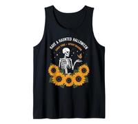 Spooky Season Funny Time Have a Haunted Halloween Party Team Tank Top